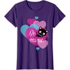 image:imageChococat Be Mine Valentine Tee Shirt TShirtPurple