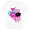 image:imageChococat Be Mine Valentine Tee Shirt TShirtWhite