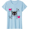 image:imageChococat Tic Tac Toe Valentine Tee Shirt Men Women Girls Kids TShirtBaby Blue