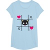 image:imageChococat Tic Tac Toe Valentine Tee Shirt Men Women Girls Kids TShirtBaby Blue