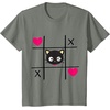 image:imageChococat Tic Tac Toe Valentine Tee Shirt Men Women Girls Kids TShirtOlive Heather