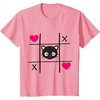 image:imageChococat Tic Tac Toe Valentine Tee Shirt Men Women Girls Kids TShirtPink