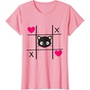 image:imageChococat Tic Tac Toe Valentine Tee Shirt Men Women Girls Kids TShirtPink