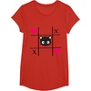image:imageChococat Tic Tac Toe Valentine Tee Shirt Men Women Girls Kids TShirtRed