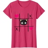 image:imageChococat Tic Tac Toe Valentine Tee Shirt Men Women Girls Kids TShirtRed Heather