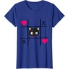 image:imageChococat Tic Tac Toe Valentine Tee Shirt Men Women Girls Kids TShirtRoyal Blue