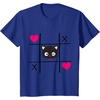image:imageChococat Tic Tac Toe Valentine Tee Shirt Men Women Girls Kids TShirtRoyal Blue