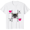 image:imageChococat Tic Tac Toe Valentine Tee Shirt Men Women Girls Kids TShirtWhite