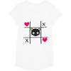 image:imageChococat Tic Tac Toe Valentine Tee Shirt Men Women Girls Kids TShirtWhite