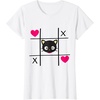 image:imageChococat Tic Tac Toe Valentine Tee Shirt Men Women Girls Kids TShirtWhite