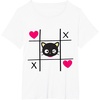 image:imageChococat Tic Tac Toe Valentine Tee Shirt Men Women Girls Kids TShirtWhite