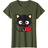 image:imageChococat Will You Be My Valentine Tee Shirt TShirt for Men Women Girls KidsOlive Green