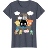 image:imageChococat and Friends Happy Easter Tee Shirt TShirtHeather Blue