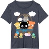 image:imageChococat and Friends Happy Easter Tee Shirt TShirtHeather Blue