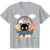 image:imageChococat and Friends Happy Easter Tee Shirt TShirtHeather Grey