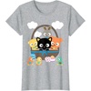 image:imageChococat and Friends Happy Easter Tee Shirt TShirtHeather Grey