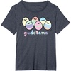 image:imageGudetama Decorated Easter Egg Tee Shirt TShirtHeather Blue