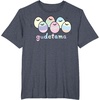 image:imageGudetama Decorated Easter Egg Tee Shirt TShirtHeather Blue