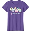 image:imageGudetama Decorated Easter Egg Tee Shirt TShirtPurple Heather