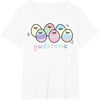 image:imageGudetama Decorated Easter Egg Tee Shirt TShirtWhite