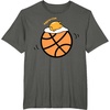 image:imageGudetama Exercise eggcercise Basketball Fitness TShirtAsphalt Grey