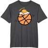 image:imageGudetama Exercise eggcercise Basketball Fitness TShirtDark Heather Grey