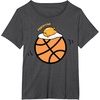 image:imageGudetama Exercise eggcercise Basketball Fitness TShirtDark Heather Grey