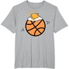 image:imageGudetama Exercise eggcercise Basketball Fitness TShirtHeather Grey