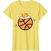 image:imageGudetama Exercise eggcercise Basketball Fitness TShirtLemon Yellow
