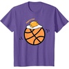 image:imageGudetama Exercise eggcercise Basketball Fitness TShirtPurple Heather