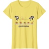 image:imageGudetama Hula Tee Shirt TShirtLemon Yellow
