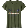 image:imageGudetama Hula Tee Shirt TShirtOlive Green