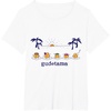 image:imageGudetama Hula Tee Shirt TShirtWhite