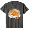 image:imageGudetama Im Here for the Pie Thanksgiving Tee Shirt TShirtAsphalt Grey
