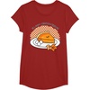 image:imageGudetama Im Here for the Pie Thanksgiving Tee Shirt TShirtCranberry Red
