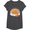 image:imageGudetama Im Here for the Pie Thanksgiving Tee Shirt TShirtDark Heather Grey