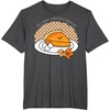 image:imageGudetama Im Here for the Pie Thanksgiving Tee Shirt TShirtDark Heather Grey