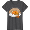 image:imageGudetama Im Here for the Pie Thanksgiving Tee Shirt TShirtDark Heather Grey