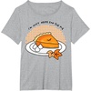 image:imageGudetama Im Here for the Pie Thanksgiving Tee Shirt TShirtHeather Grey