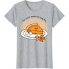 image:imageGudetama Im Here for the Pie Thanksgiving Tee Shirt TShirtHeather Grey