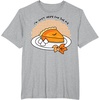 image:imageGudetama Im Here for the Pie Thanksgiving Tee Shirt TShirtHeather Grey