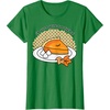 image:imageGudetama Im Here for the Pie Thanksgiving Tee Shirt TShirtKelly Green