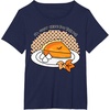 image:imageGudetama Im Here for the Pie Thanksgiving Tee Shirt TShirtNavy Blue