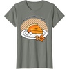 image:imageGudetama Im Here for the Pie Thanksgiving Tee Shirt TShirtOlive Heather