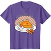 image:imageGudetama Im Here for the Pie Thanksgiving Tee Shirt TShirtPurple Heather
