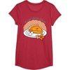 image:imageGudetama Im Here for the Pie Thanksgiving Tee Shirt TShirtRed Heather