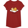 image:imageGudetama Love Meh for You Tee Shirt TShirtCranberry Red