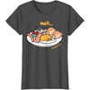 image:imageGudetama Meh Breakfast Tee Shirt TShirtDark Heather Grey
