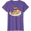 image:imageGudetama Meh Breakfast Tee Shirt TShirtPurple Heather
