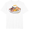 image:imageGudetama Meh Breakfast Tee Shirt TShirtWhite